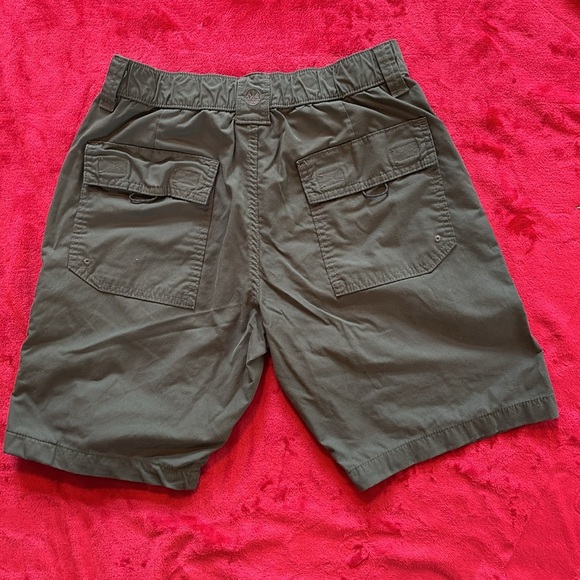 Wrangler Dark Gray Mens Shorts W/Elastic Waist Size 30 - Picture 9 of 9